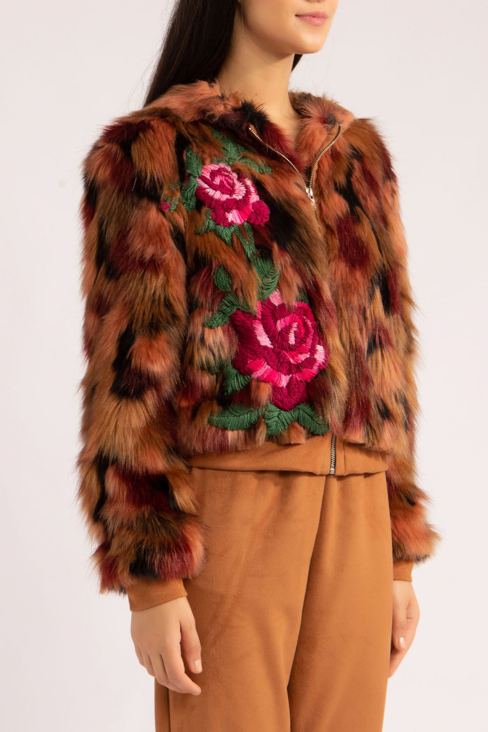 Casaco fur aspen
marrom