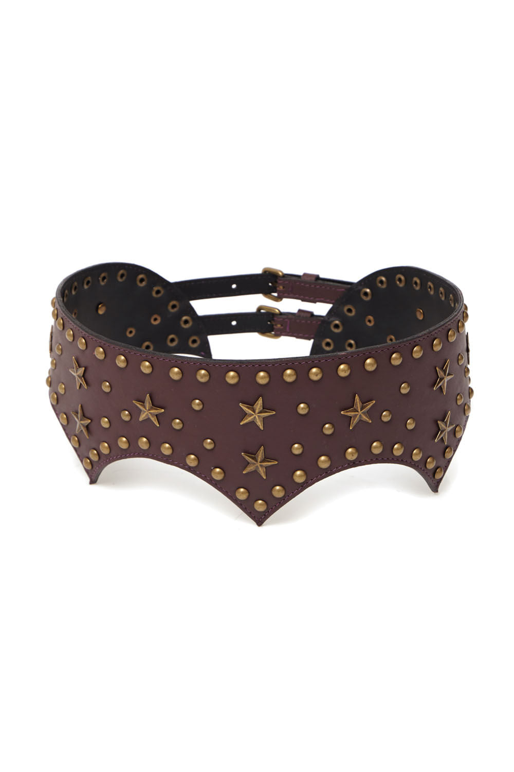 CINTO LARGO COM TAXINHAS
MARROM