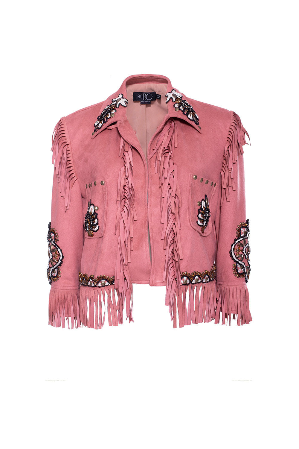 JAQUETA BORDADA FRANJAS NOBU
ROSE