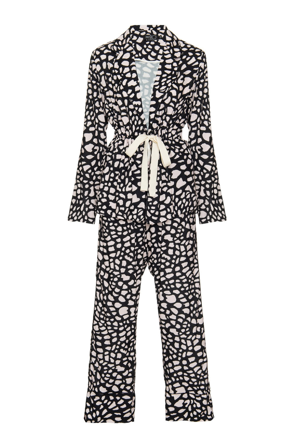 PIJAMA LONGO PATBO INV21 PRETO