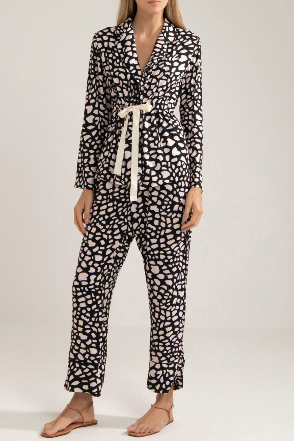 PIJAMA LONGO PATBO INV21 PRETO