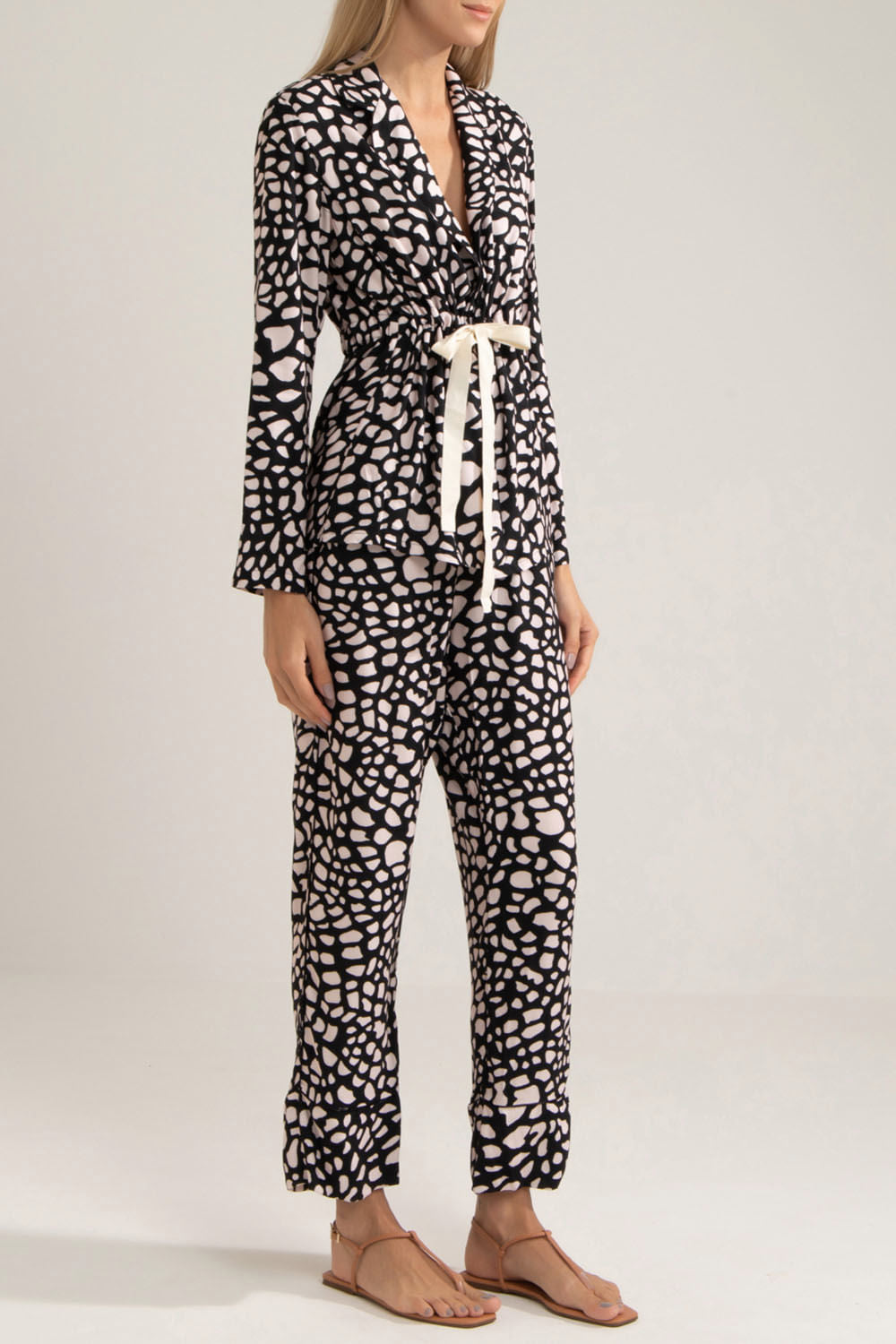 PIJAMA LONGO PATBO INV21 PRETO