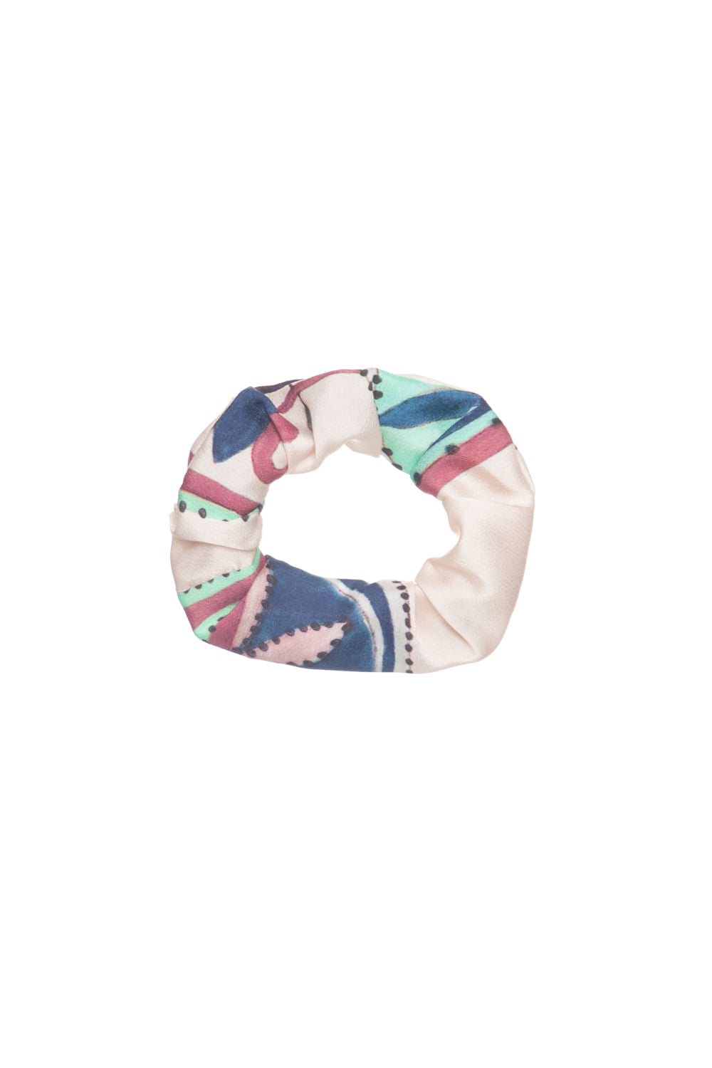 PIJAMA CURTO CORDEL ÉTNICO OFF WHITE