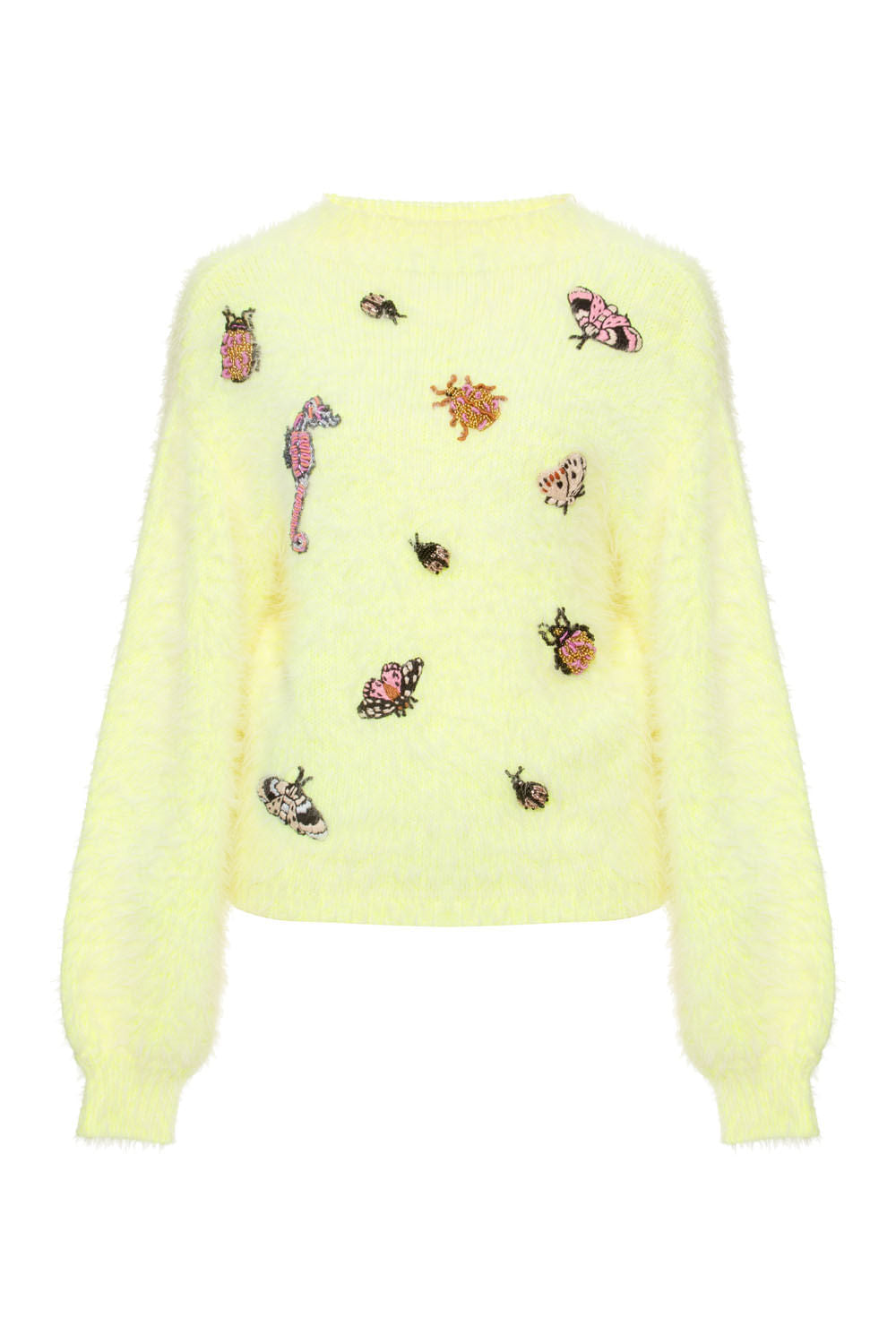 TRICOT FUNDO DO MAR AMARELO AMARELO