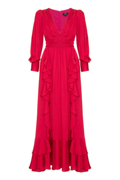VESTIDO LONGO PATBO INVERNO 21 PINK