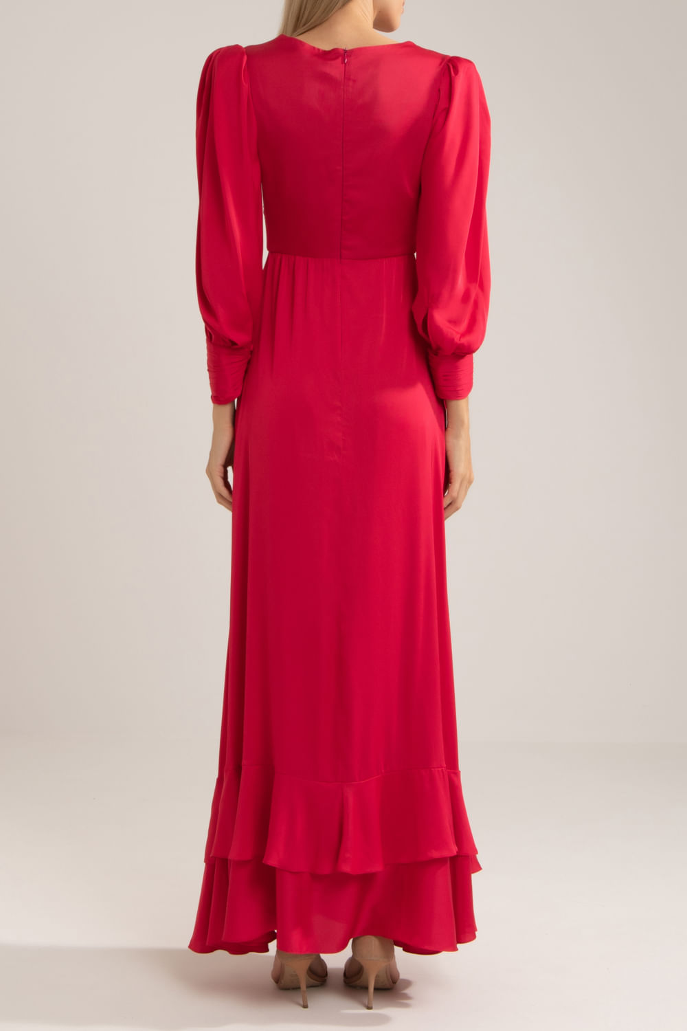 VESTIDO LONGO PATBO INVERNO 21 PINK