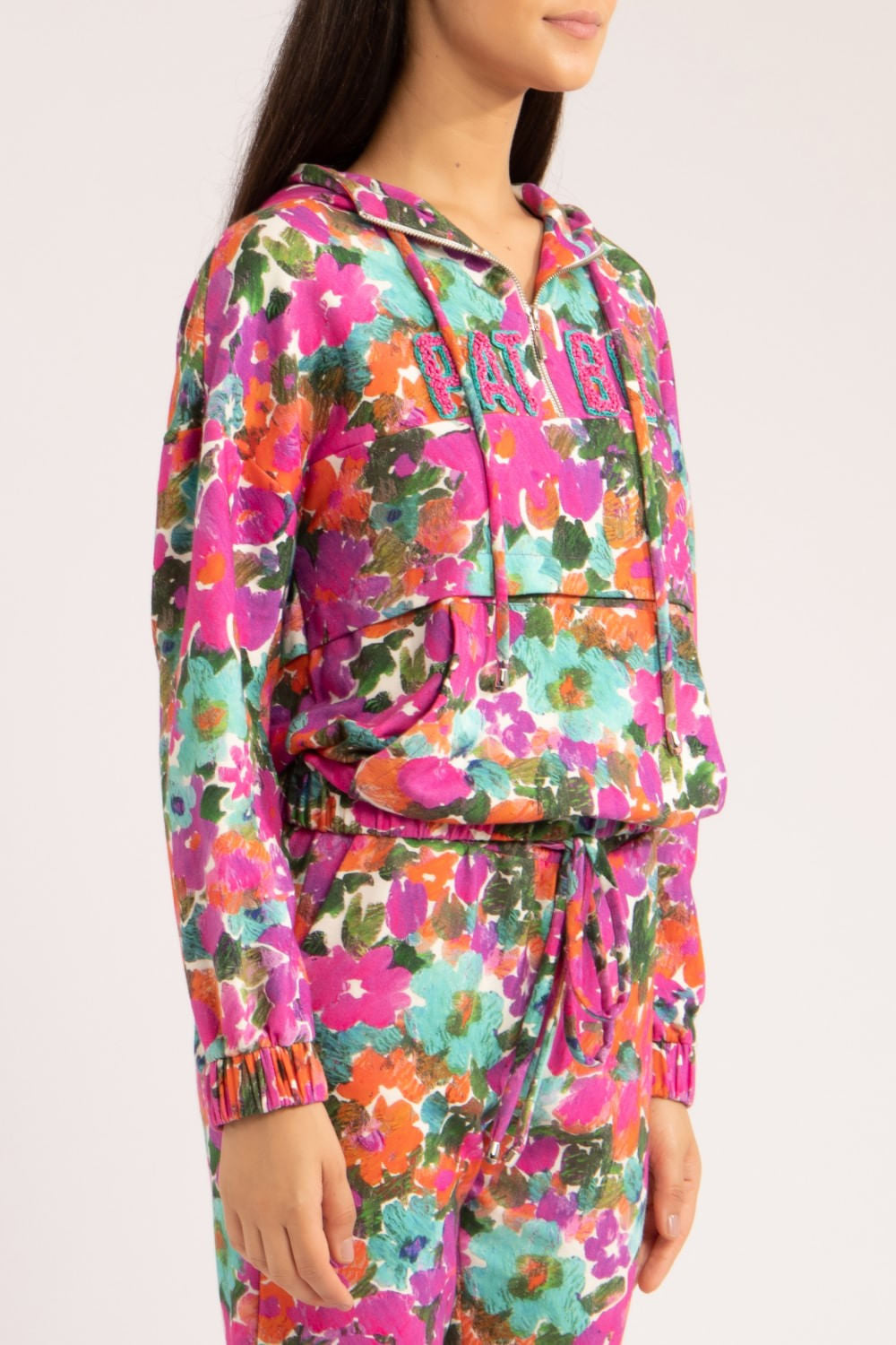 Moletom floral gabi
pink