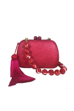 BOLSA 10831 LOLITA BUN #RED PINK