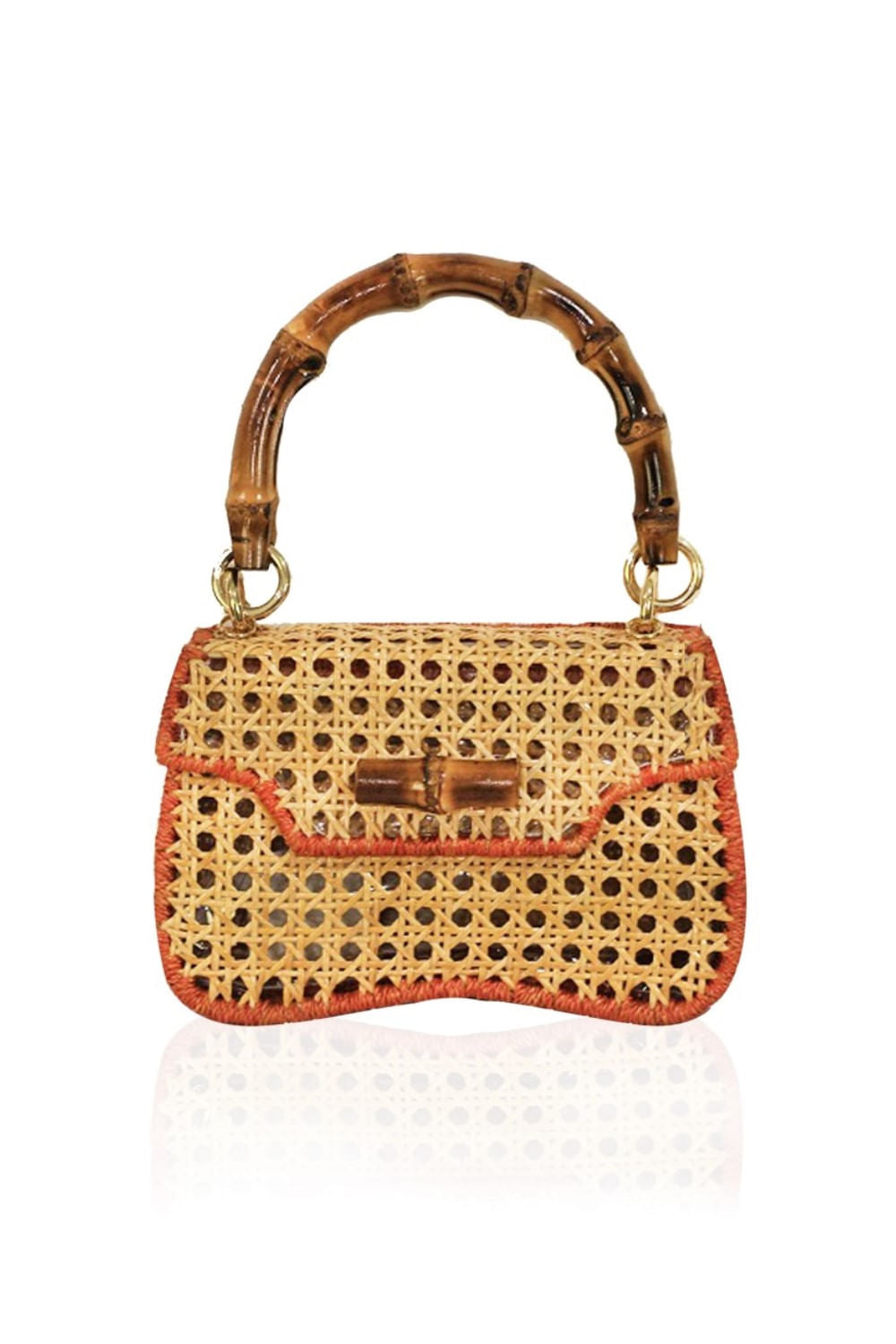 BOLSA 10014 JACKIE OM #TOAST W WHITE NATURAL
