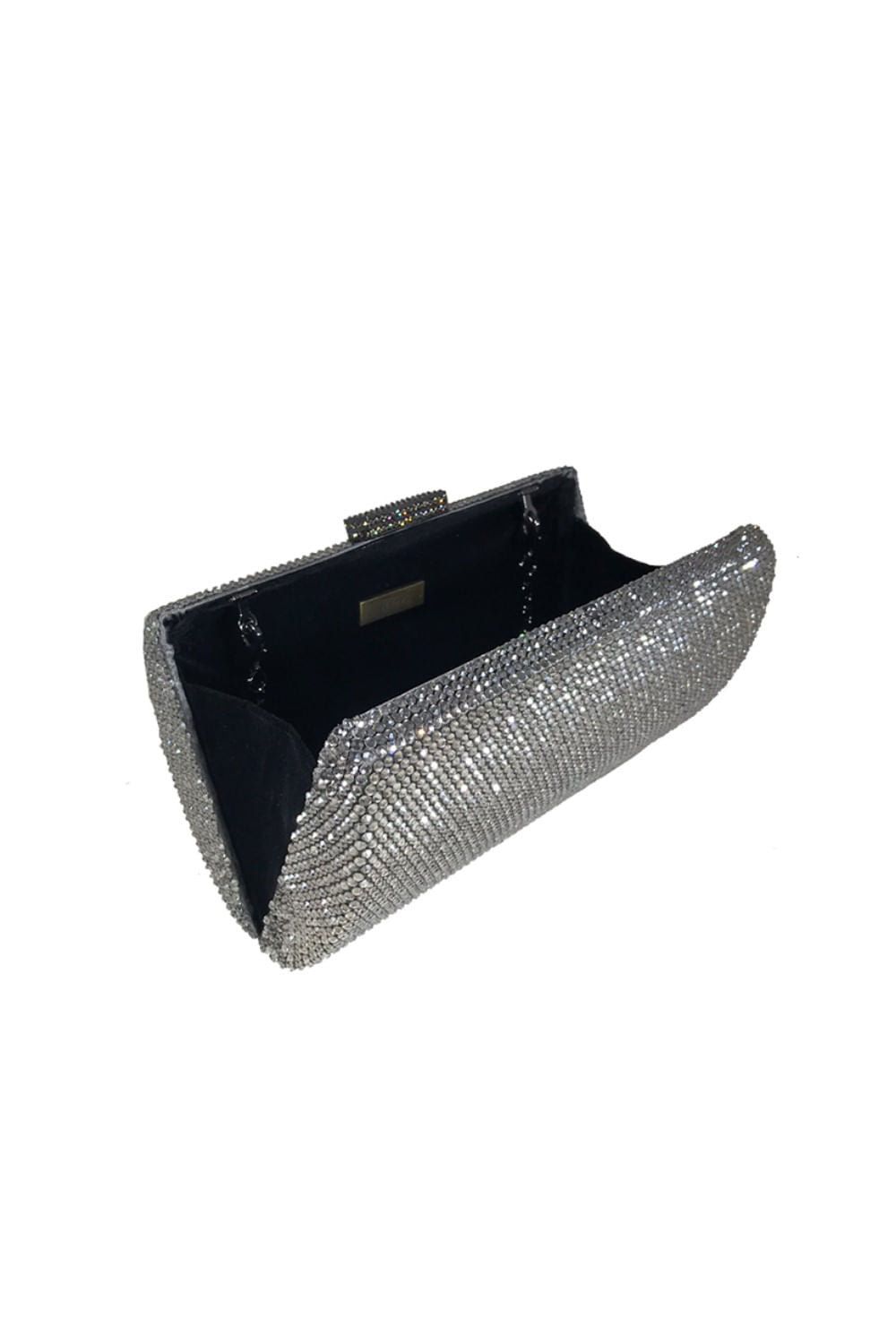 BOLSA ELLEN BLACK DIAMOND PRATA