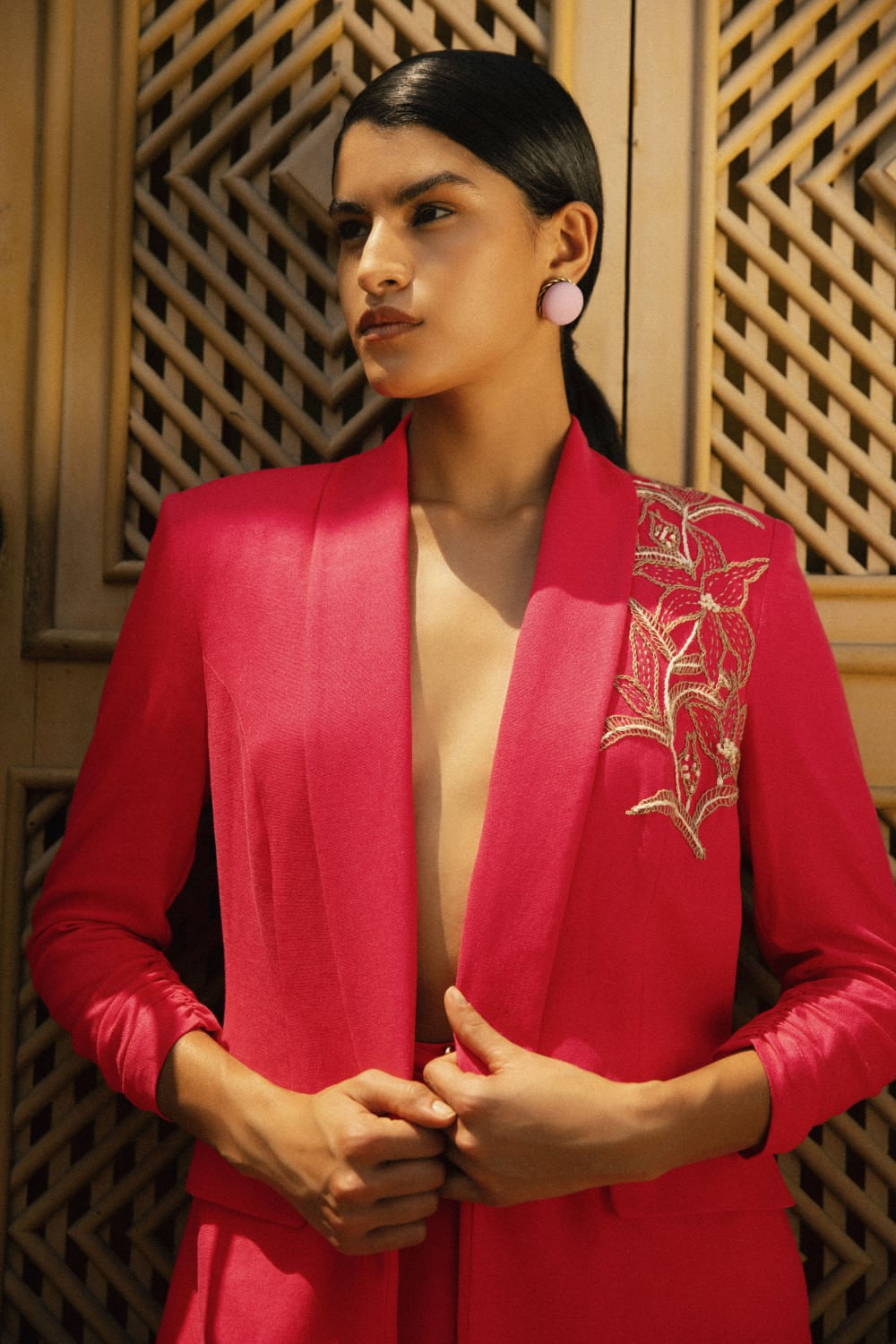 Blazer scape pink