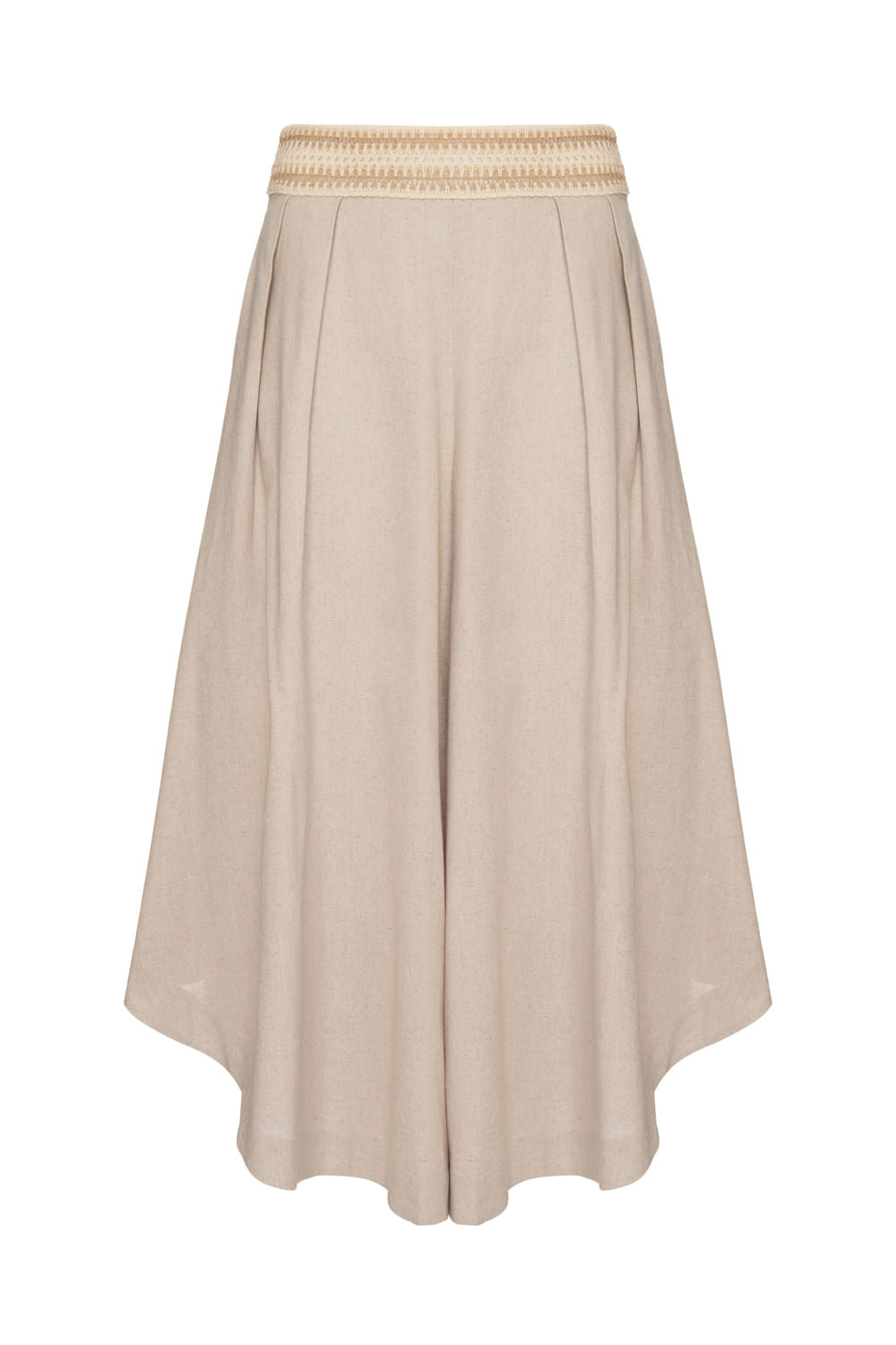 CALÇA AMPLA DESERT NATURAL