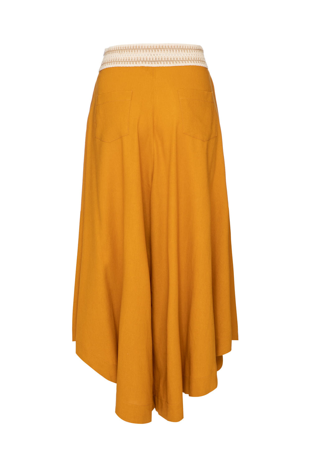 CALÇA AMPLA DESERT AMARELO