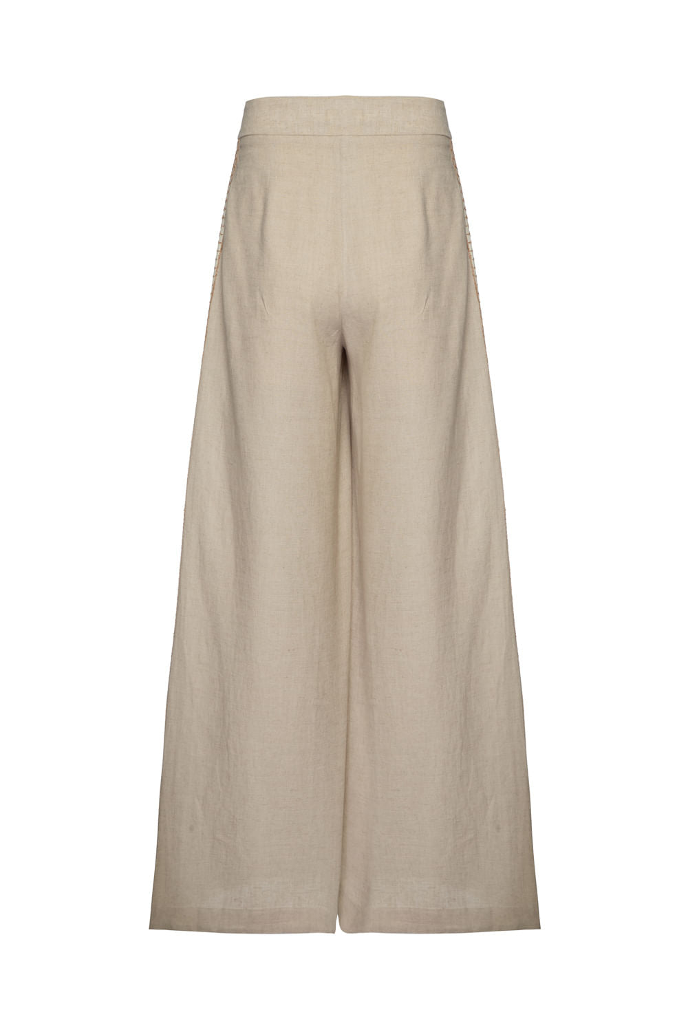 CALÇA LINHO ENTREMEIO NATURAL
