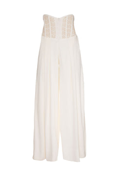 Calça cós estruturado scape off white