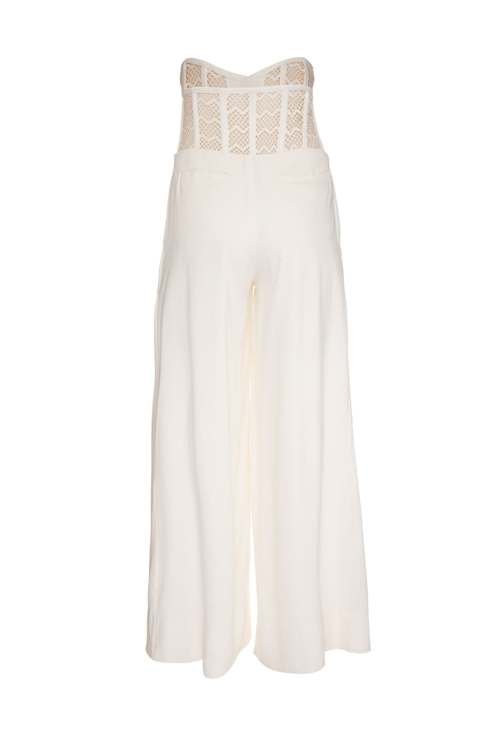 Calça cós estruturado scape off white