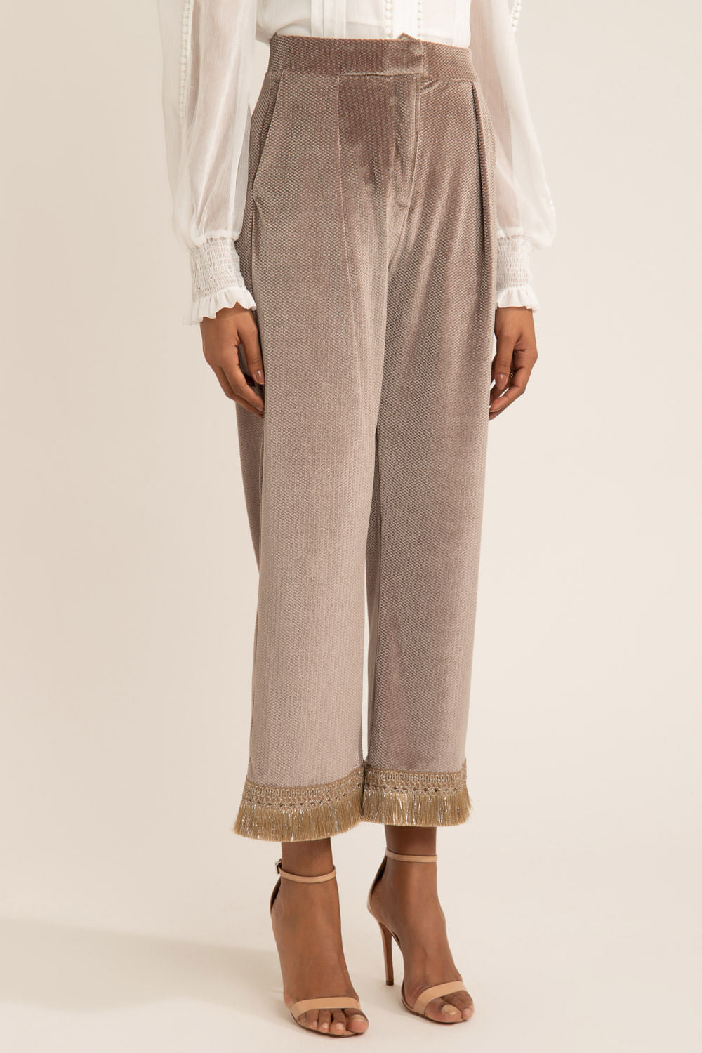 CALÇA PATBO I22 DOURADO