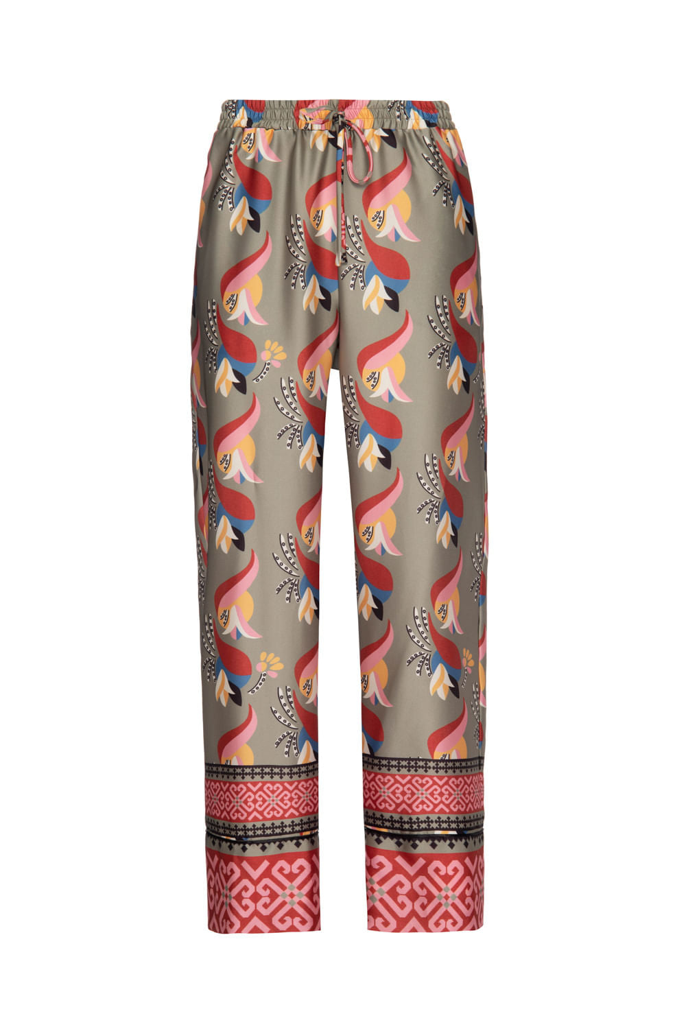 CALÇA ZAYA RETRÔ VERDE