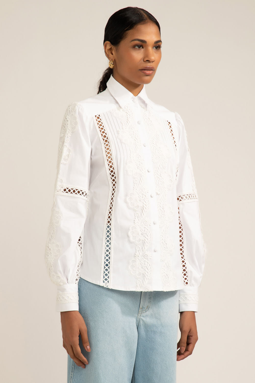 CAMISA ENTREMEIO SOFT 60'S BRANCO
