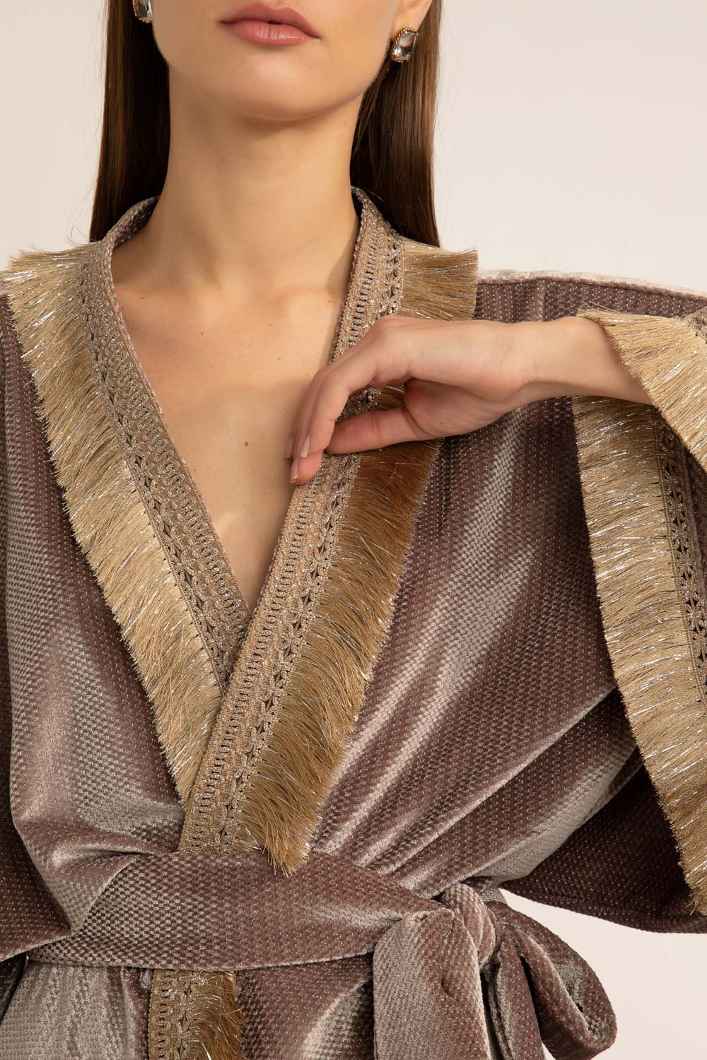 KIMONO PATBO I22 DOURADO