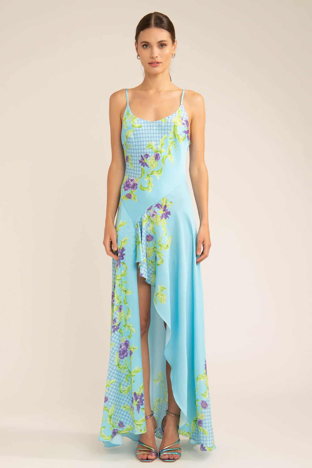 Slip dress lavender azul