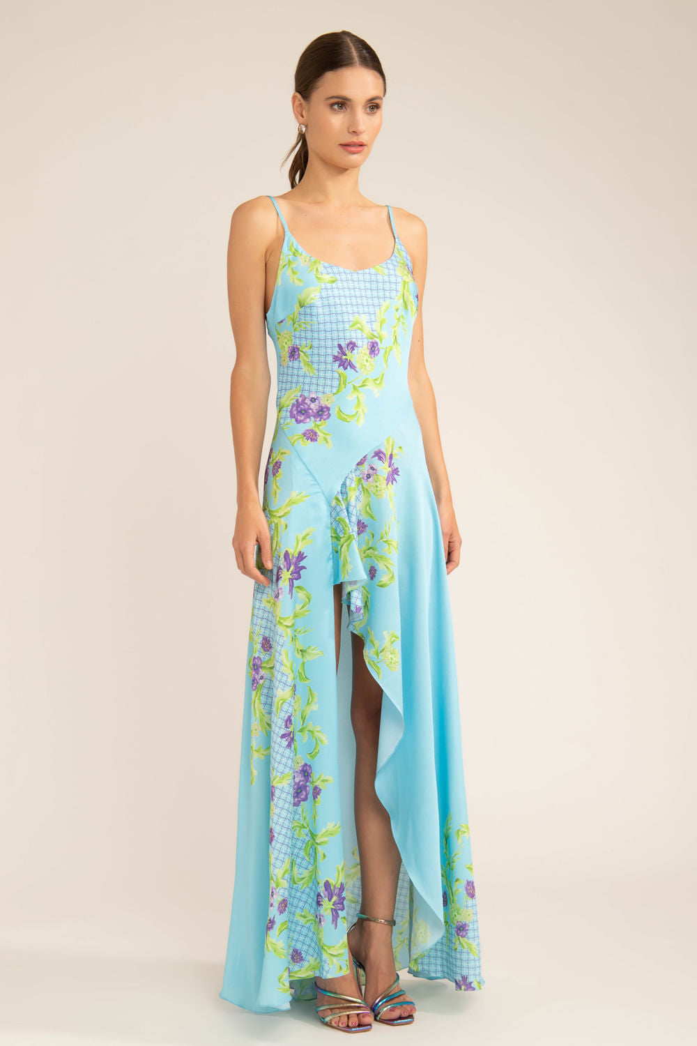 Slip dress lavender azul