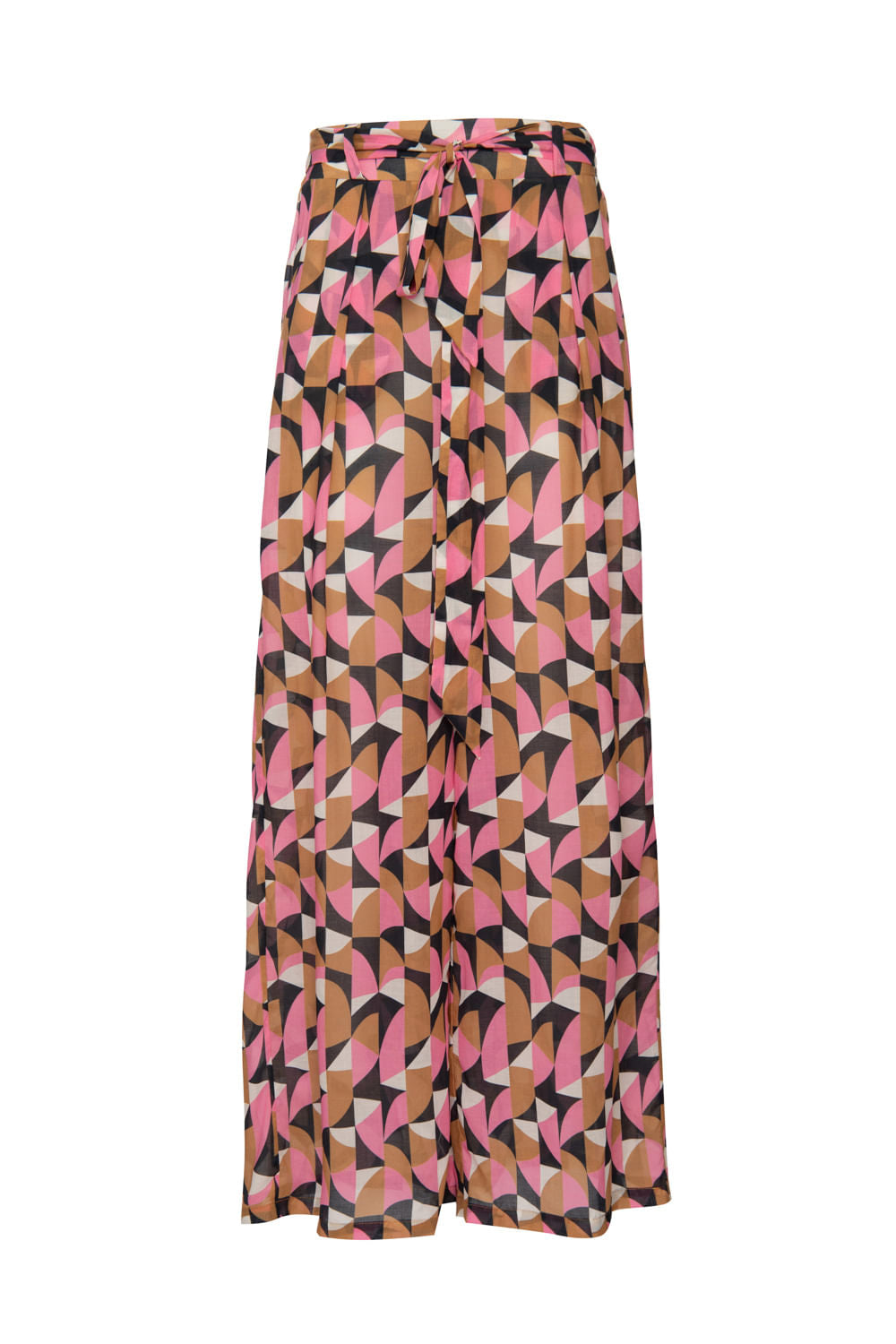 Pijama longo geométrico zellij rose