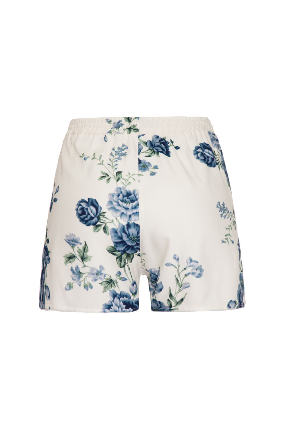 PIJAMA CURTO FLORAL OLGA OFF WHITE