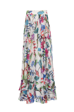 Saia longa zamia off white