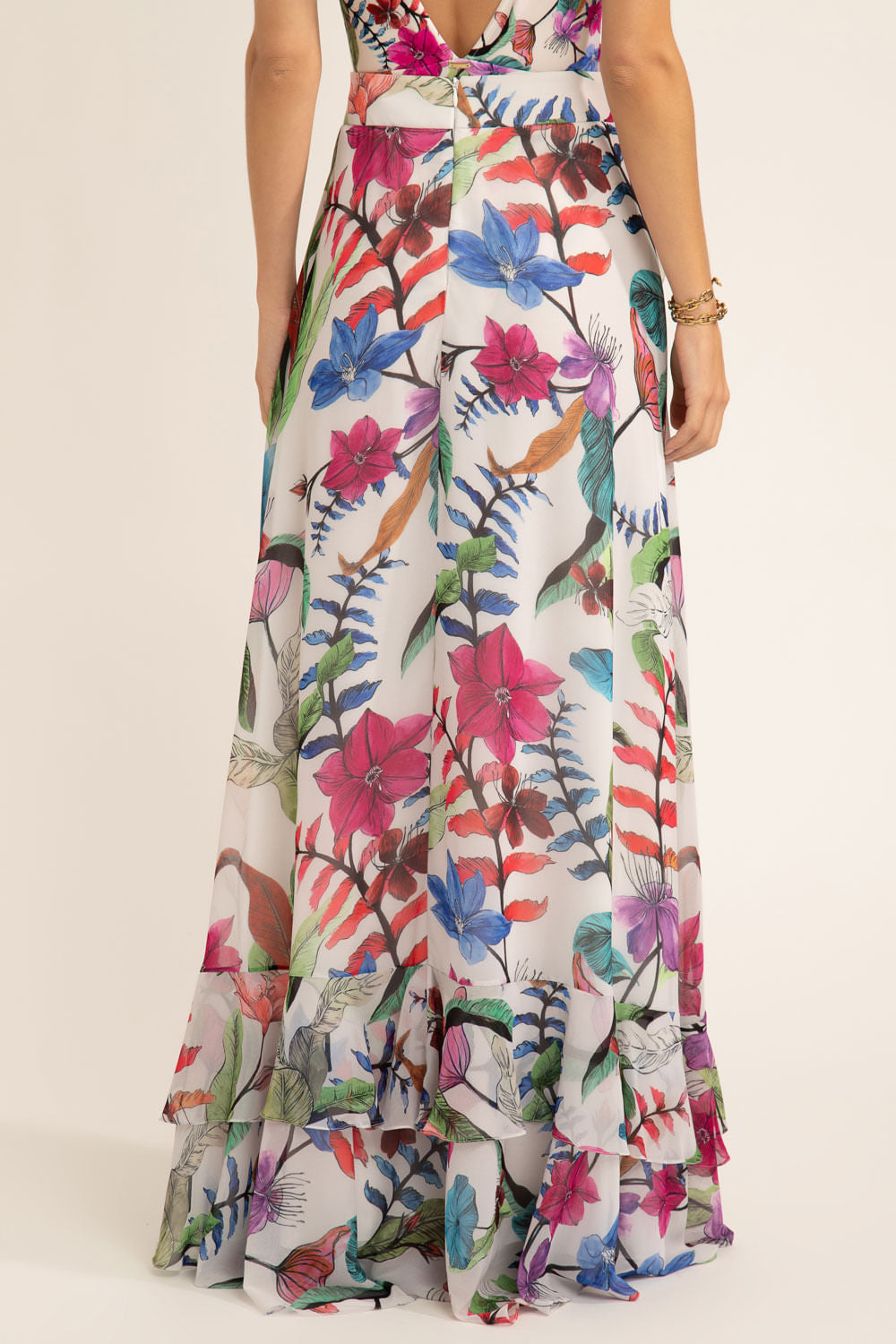 Saia longa zamia off white
