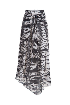 SAIA LONGA GRÁFICO GEORGI OFF WHITE