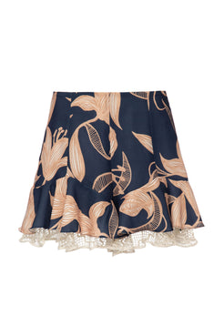 SHORT BABADO STARGAZER AZUL