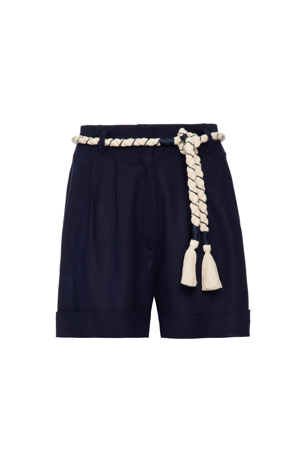 SHORT CORDÃO NAVY AZUL MARINHO