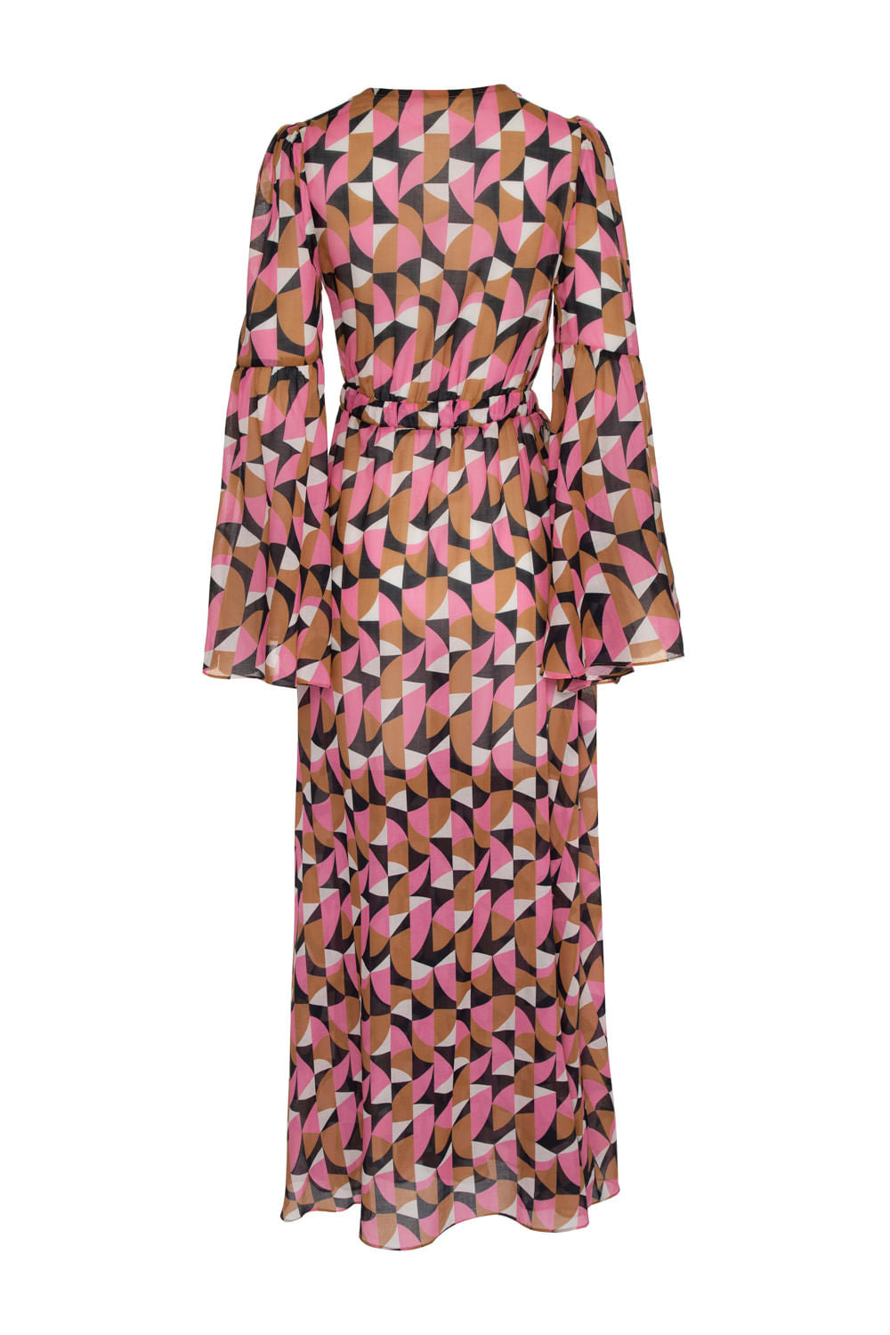 SAÍDA DE PRAIA LONGA GEOMÉTRICO ZELLIJ ROSA