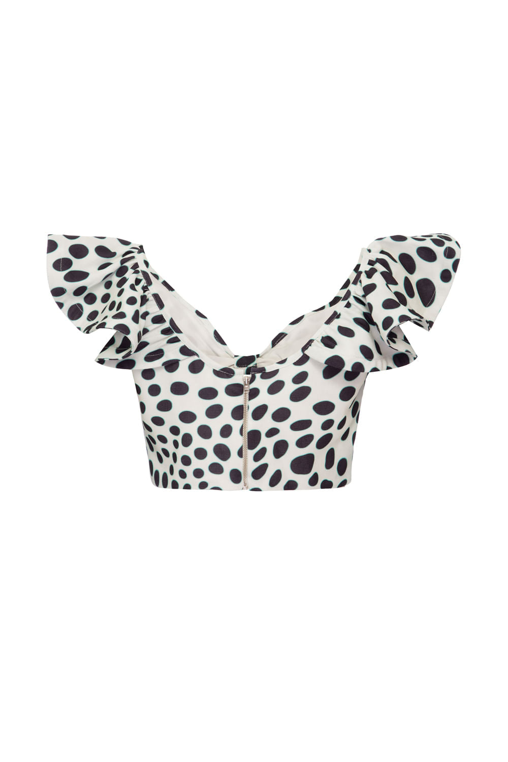 TOP BABADO POÁ BOSSA OFF WHITE