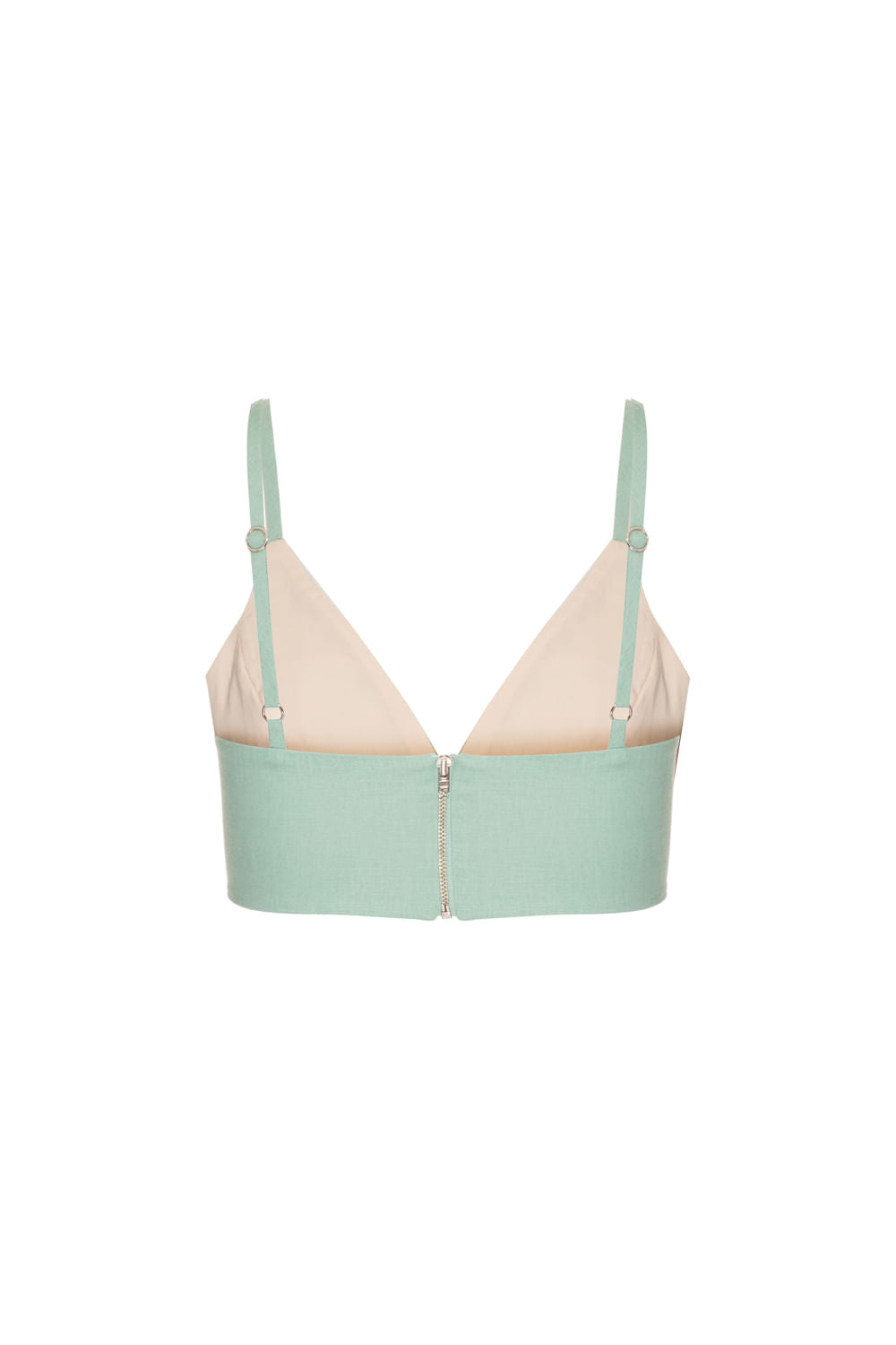 TOP LINHO BORDADO SALINE VERDE