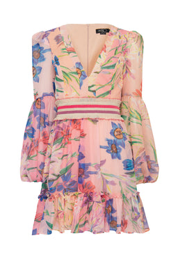 Vestido curto anastacia rosa