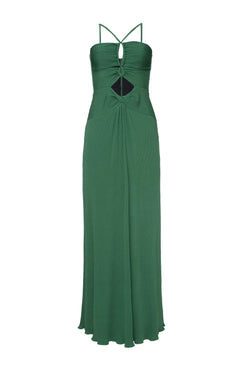 Vestido longo formentera verde