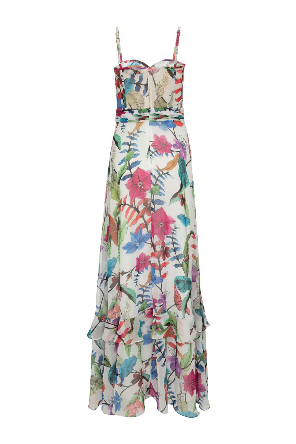 VESTIDO LONGO CORSET ZAMIA OFF WHITE