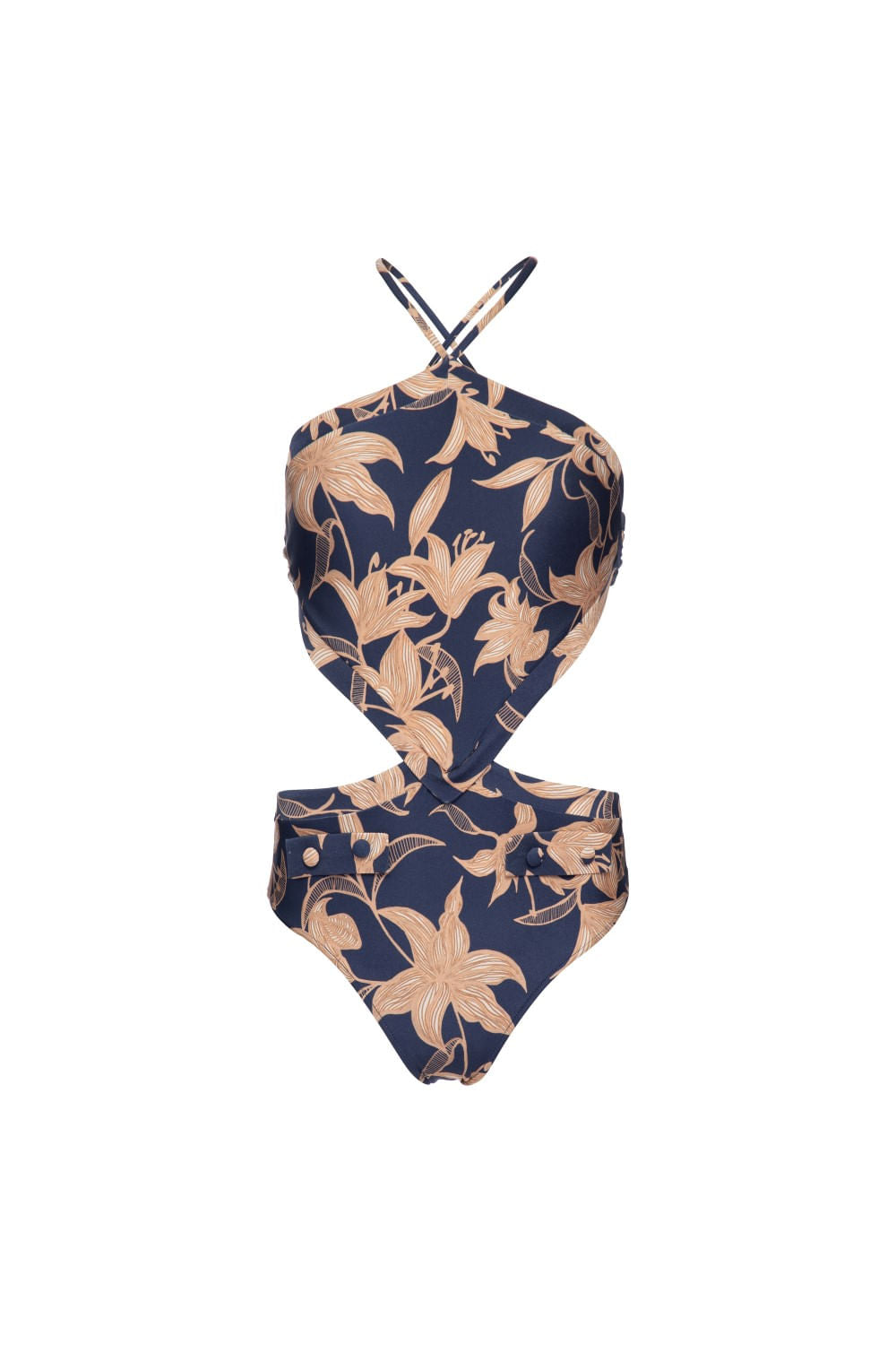 BODY FRENTE ÚNICA STARGAZER AZUL MARINHO