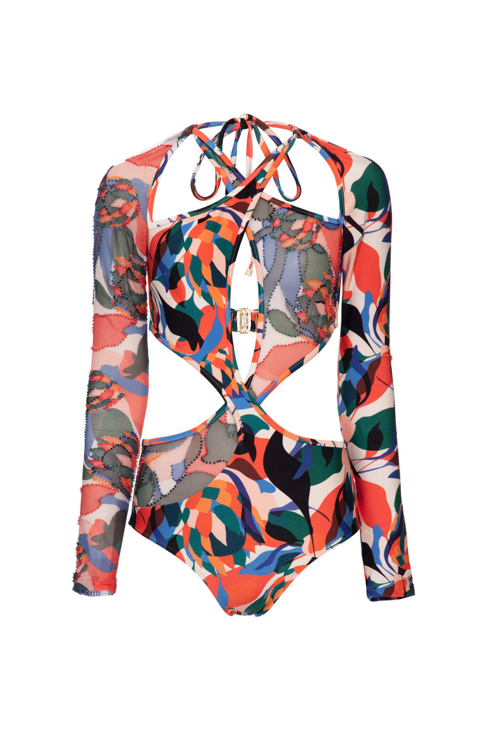 BODY TRANSPARÊNCIA PROTEA VERMELHO