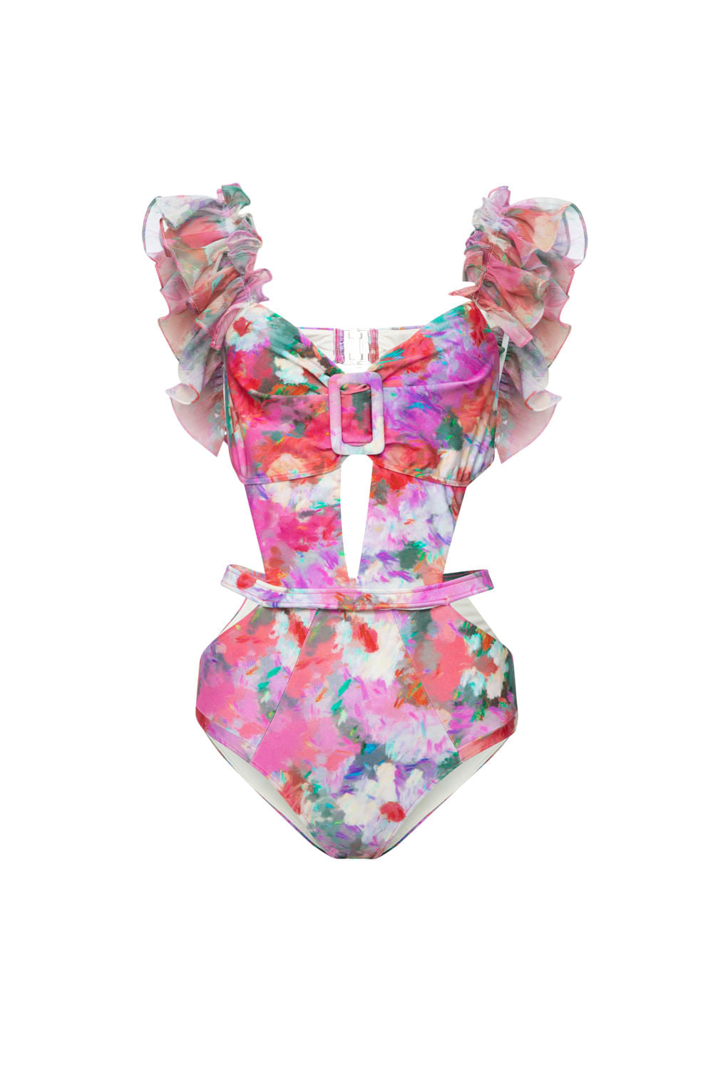 BODY BABADO GARDEN COSMOS ROSA