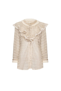 CAMISA TELA STARGAZER OFF WHITE