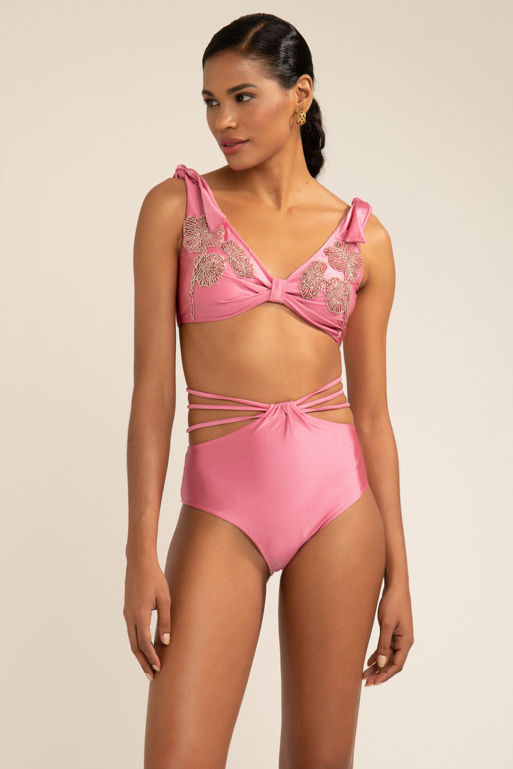 HOT TIRAS LYCRA STRIPS ROSA