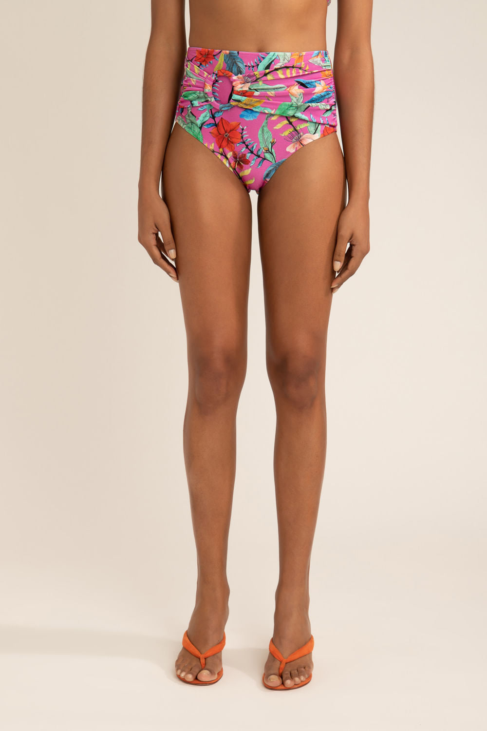 HOT DE BEACH LYCRA COM FIVELA ZAMIA ROSA