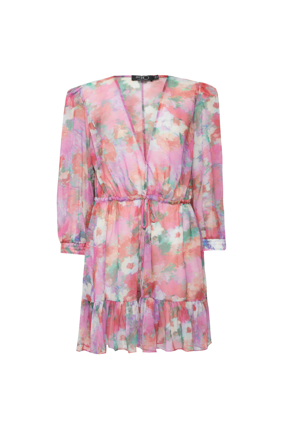 SAÍDA DE PRAIA CURTA GARDEN COSMOS ROSA