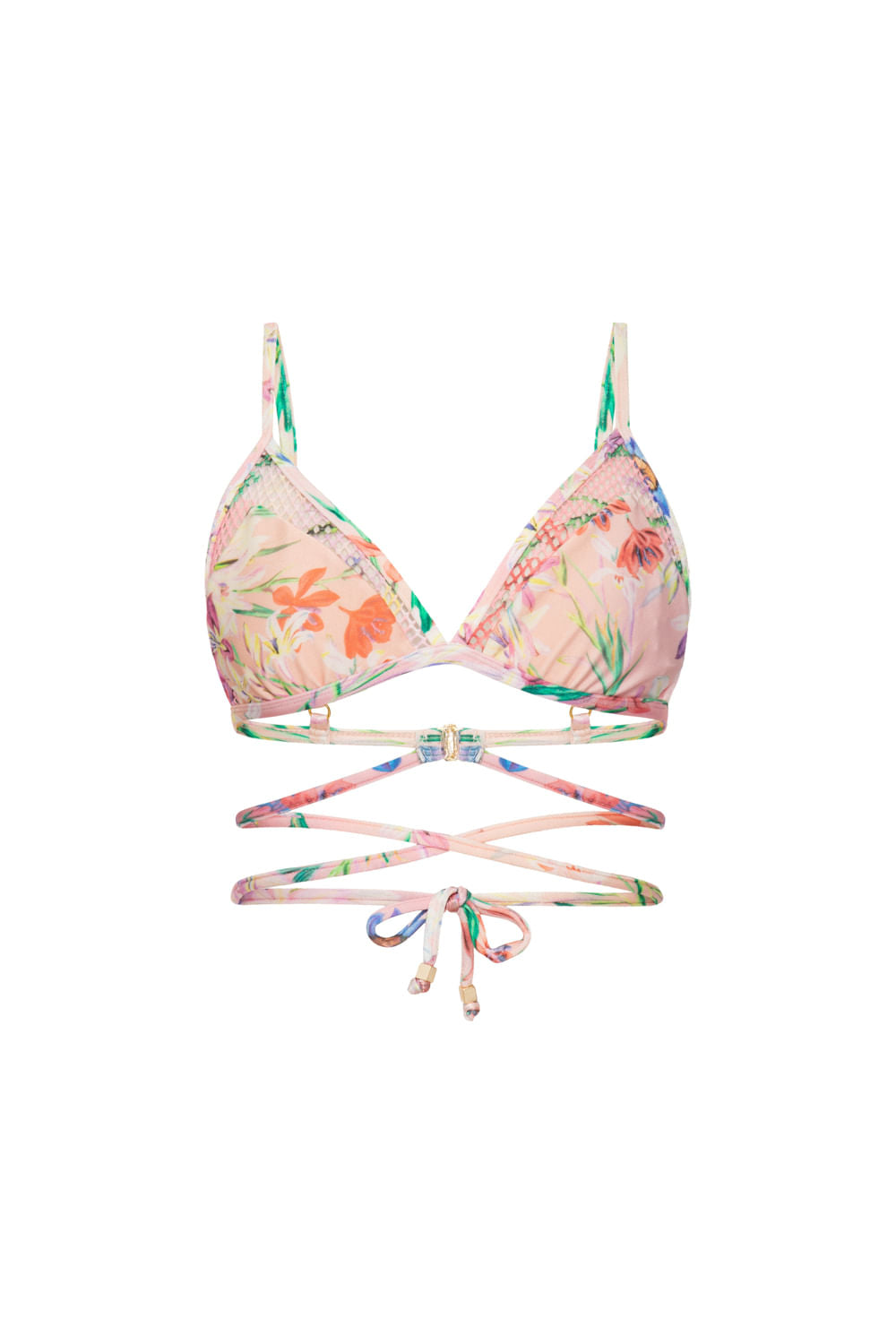 TOP DE BIQUÍNI AMARRAÇÃO ANASTACIA ROSA