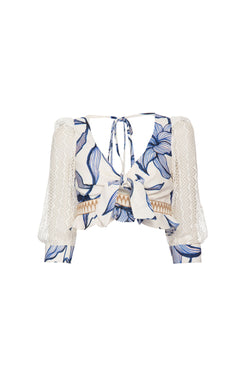 Top manga tela stargazer off white