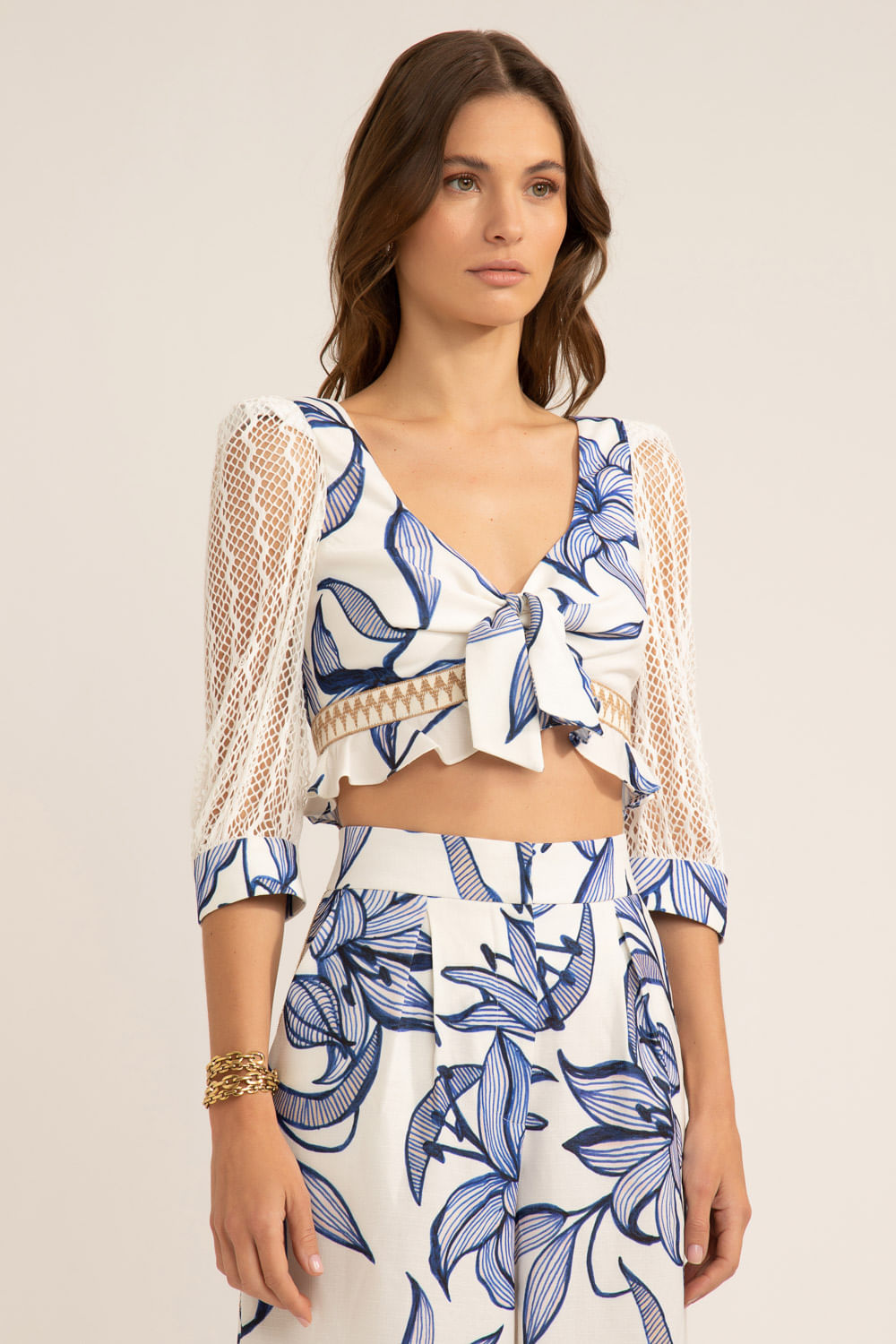 Top manga tela stargazer off white