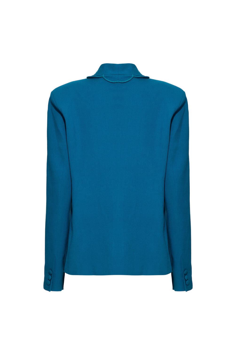 BLAZER RECORTE LINHO NILO MATRON AZUL